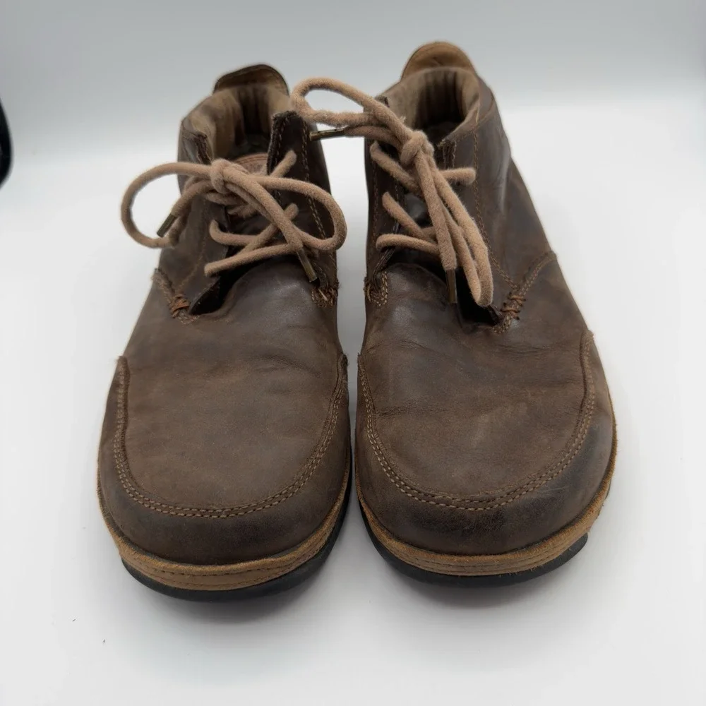 OLUKAI Kamuela Men's Leather Lace Up Chukka Boots Size‎ 10.5